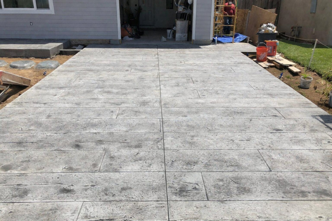 Stamped concrete services